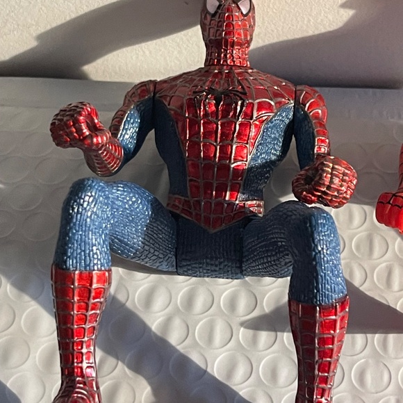 Marvel Spiderman & Other DC Comic Superhero Figures- 8 Total - Picture 9 of 16
